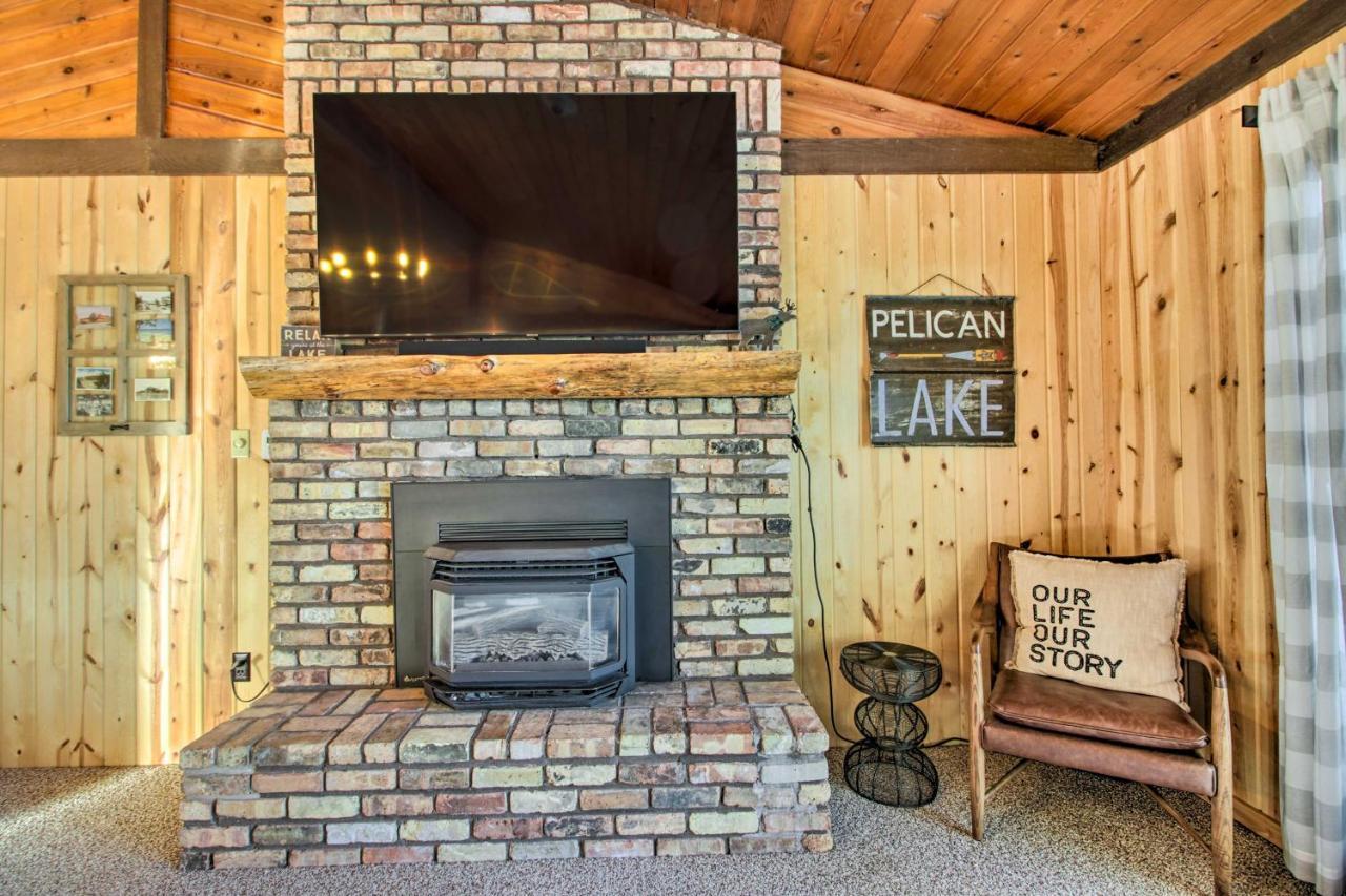 Pelican Lake Getaway On Stunning Peninsula! Pequot Lakes Экстерьер фото